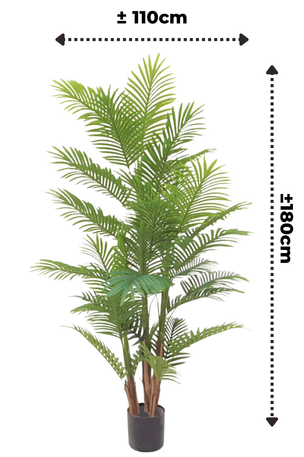 Künstliche Palme 180 cm