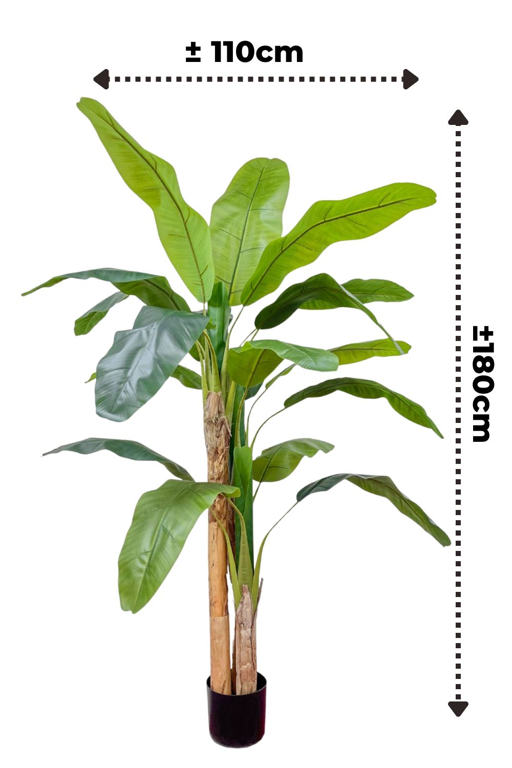 Künstliche Bananenpflanze 180 cm